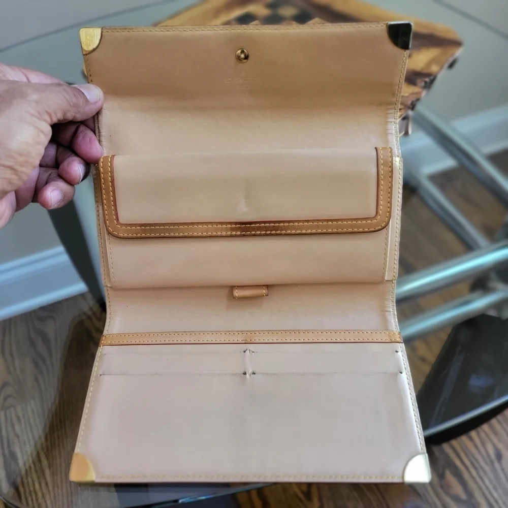 Louis Vuitton Monogram Takashi Murakami White Multicolor International Wallet